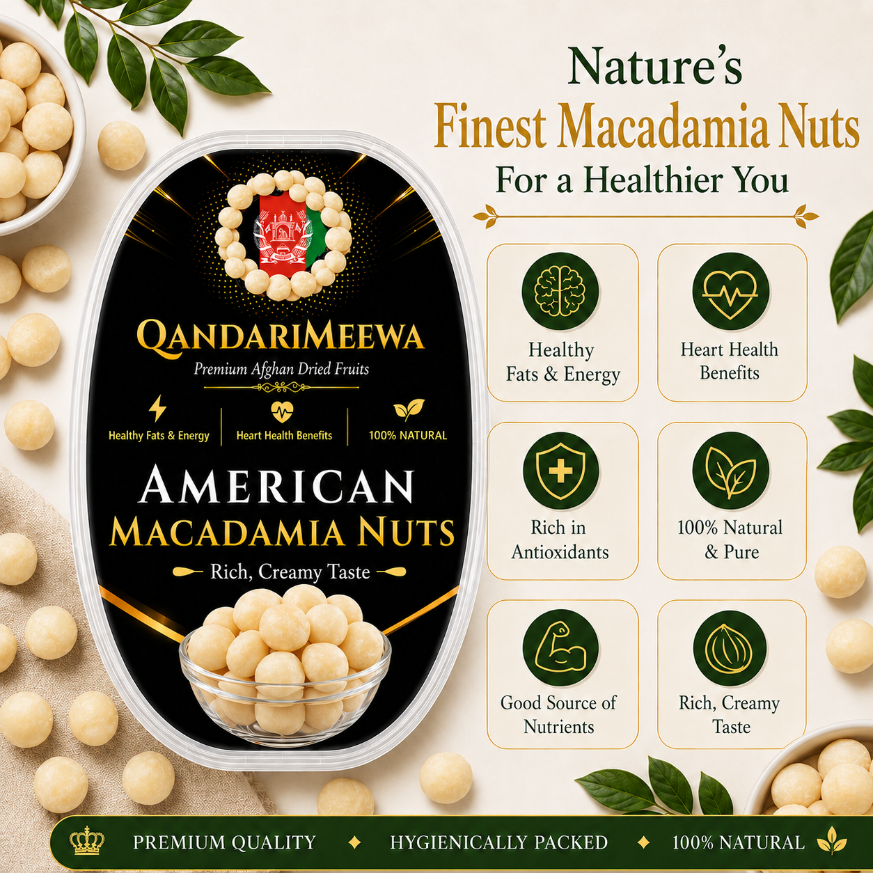 QandariMeewa Macadamia Nuts - Image 3