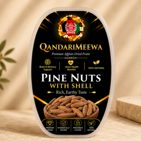 QandariMeewa Pine Nuts (Chilgoza)