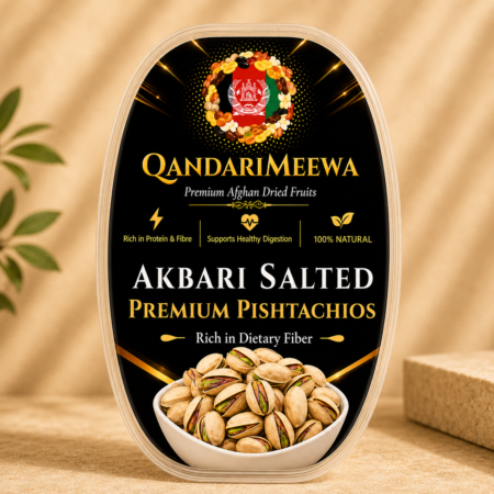 QandariMeewa Premium Akbari Salted Pistachios