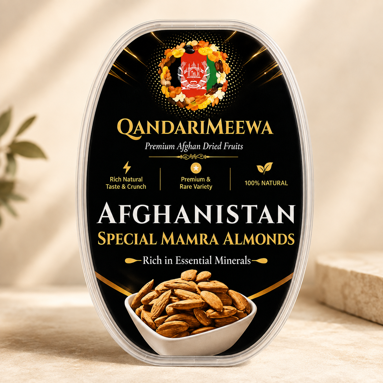 QandariMeewa Sitarbai Almonds (Kagzi Badam)