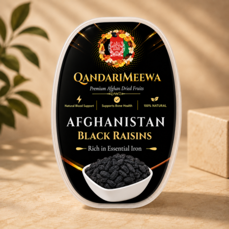 QandariMeewa Black Raisins (Kali Kishmish)
